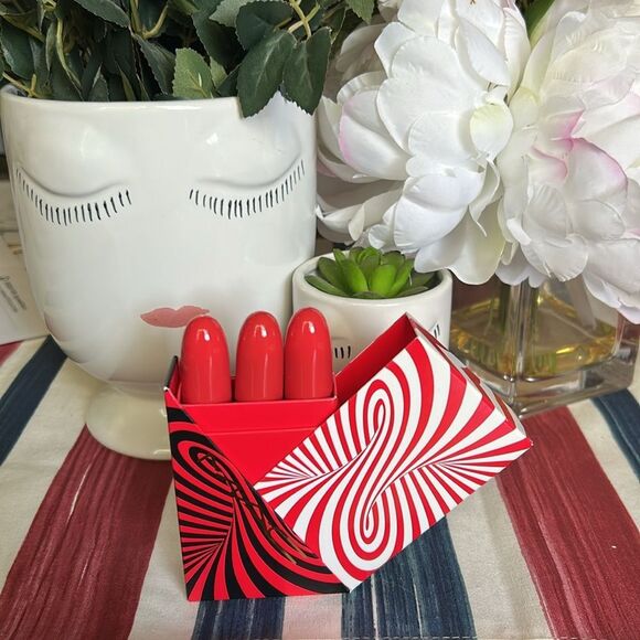 MAC Lipstick TRIO neutral size mini plus Ipsy bag - Picture 12 of 16